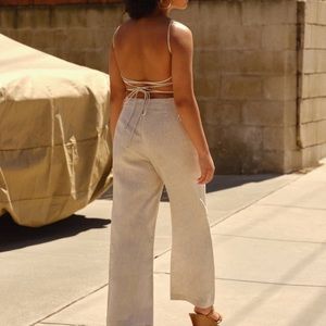 Reformation Huntington jumpsuit